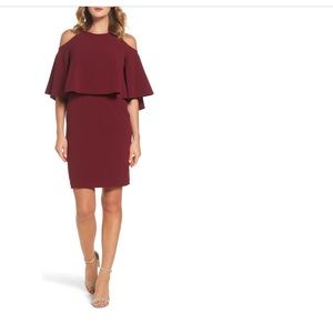 Adrianna Papell Cold Shoulder Dress